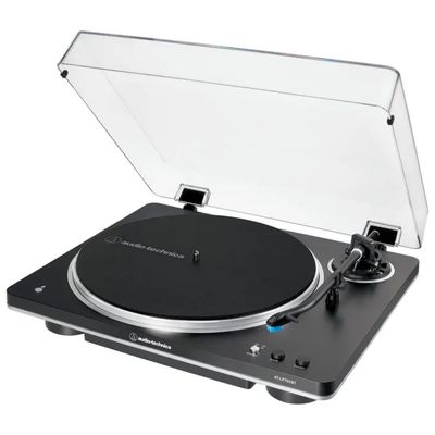 AUDIO TECHNICA Audio-Technica AT-LP70XBT Giradischi Automatico Bluetooth Nero/Argento AUDIO TECHNICA Audio-Technica AT-LP70XBT Giradischi Automatico Bluetooth Nero/Argento