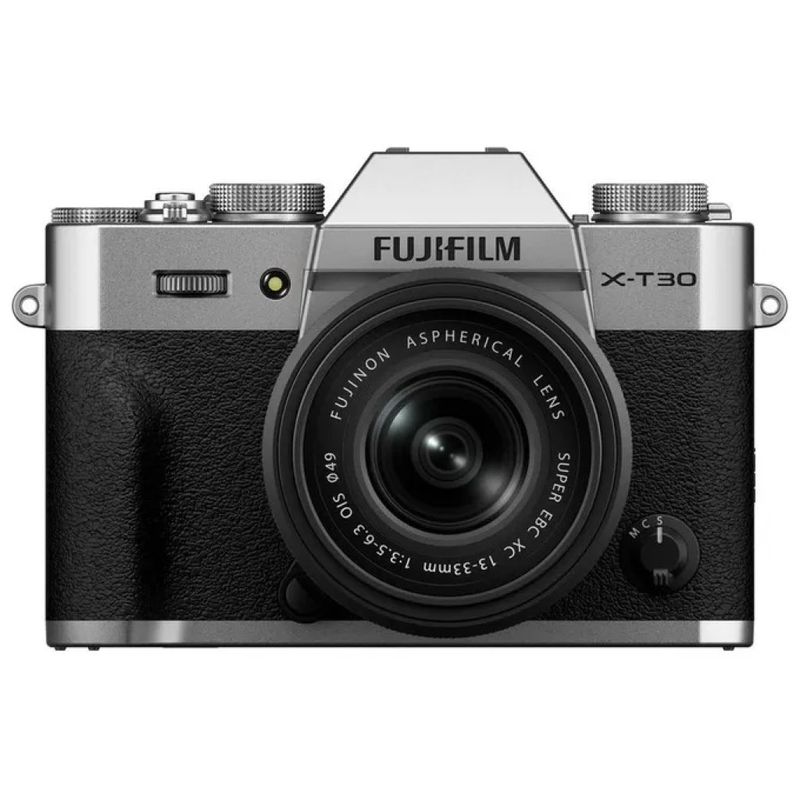 Fujifilm X-T30 III Mirrorless APS-C 26,1 MP con XC 13-33 mm OIS, Argento
