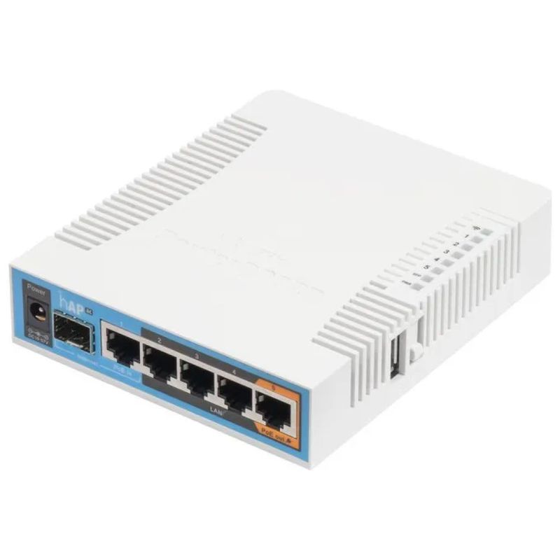 MikroTik hAP ac Router Wi-Fi Dual Band Gigabit Bianco