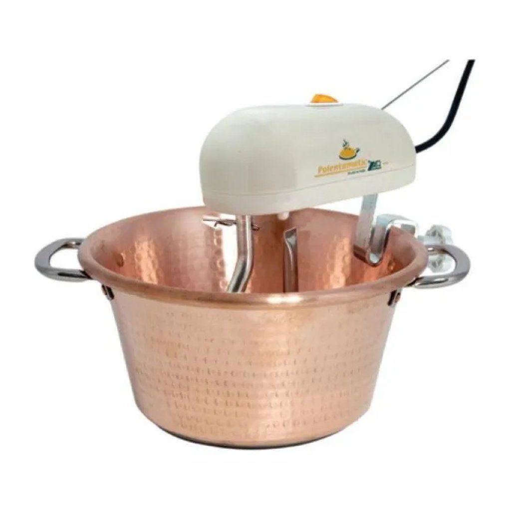 LAR Polentamatic Paiolo Elettrico in Rame 26 cm – 4,5 L