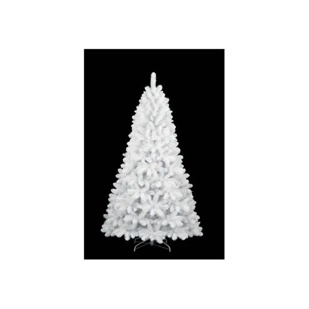 Amicasa Sappada Albero di Natale Artificiale Bianco 210 cm