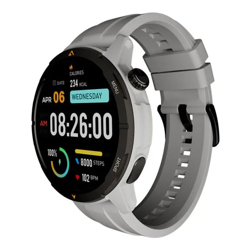 AGM Legion Smartwatch AMOLED 1,43" con GPS, Grigio