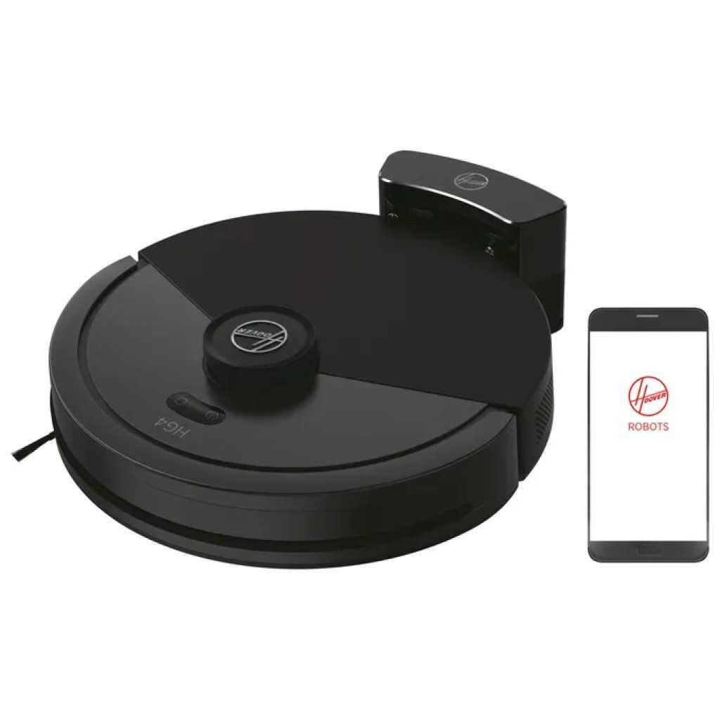 Hoover HG4 Robot Aspirapolvere Grigio Ferro HG410D 011 Hoover HG4 Robot Aspirapolvere Grigio Ferro HG410D 011