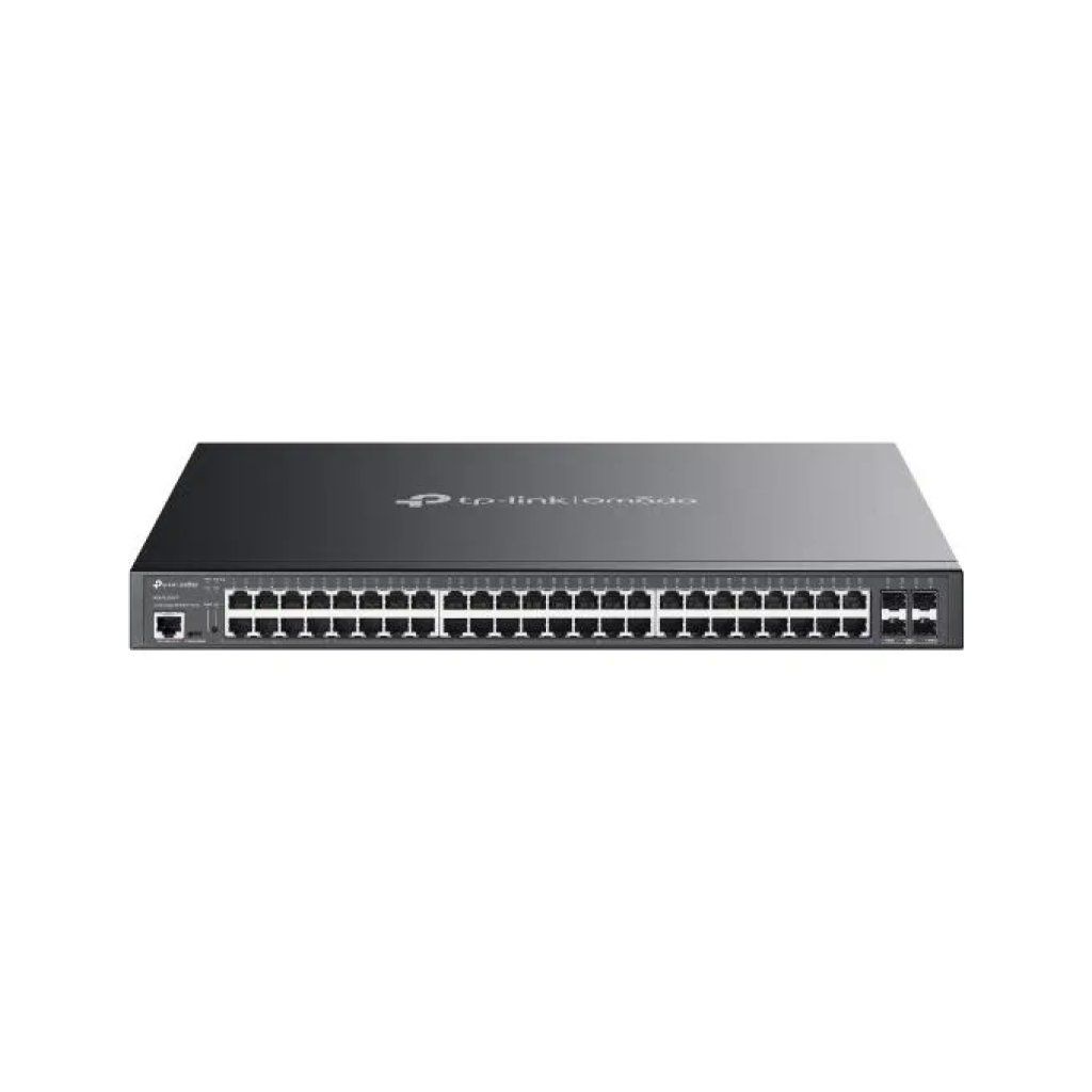 TP-Link Omada SG3452XMPP Switch gestito L2+ 48 porte PoE, 4 uplink SFP+ 10G, budget 750 W