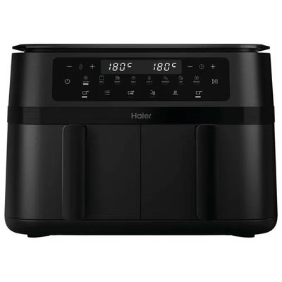 Haier Friggitrice ad Aria Calda 11.5 L Doppia 3000 W HAF3AD 011 Nero