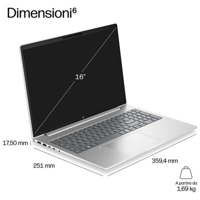 HP ProBook 4 G2i DQ6N4AT, Intel Core 7, 16 GB RAM, 512 GB SSD, 16 HP ProBook 4 G2i DQ6N4AT, Intel Core 7, 16 GB RAM, 512 GB SSD, 16" WUXGA, Windows 11 Pro