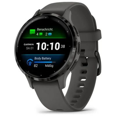 Garmin Venu 3S Smartwatch AMOLED GPS 41 mm Grigio