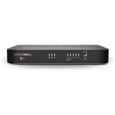 SonicWall TZ80 Firewall con Secure Connect Service Suite 1 anno, 5 porte 1GbE