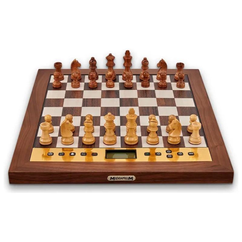 MILLENNIUM 2000 Millennium M830 The King Performance Set di scacchi Magnetico con Notazione Inglese e Scacchiera
