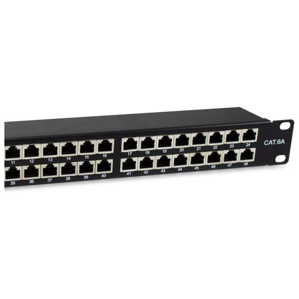 Equip 326626 Pannello Patch 48 Porte Cat.6A Schermato 1U