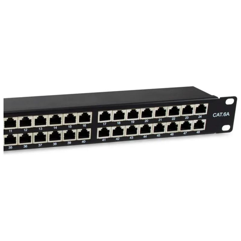 Equip 326626 Pannello Patch 48 Porte Cat.6A Schermato 1U