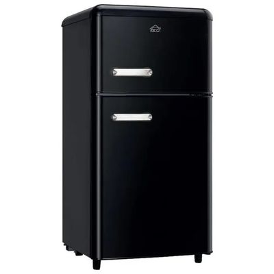 DCG MF110BCDP Frigorifero Retrò Doppia Porta 110 L Nero DCG MF110BCDP Frigorifero Retrò Doppia Porta 110 L Nero