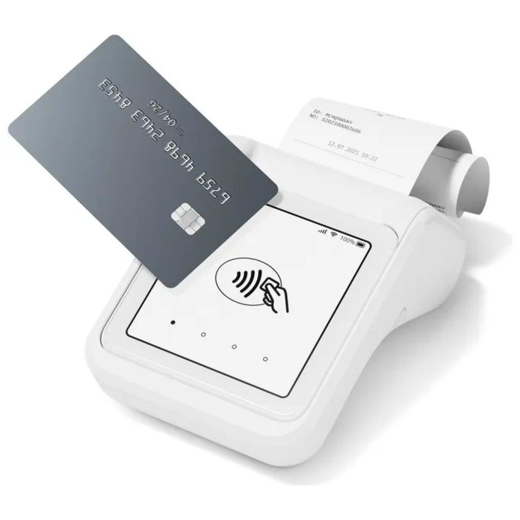 SumUp Solo con Stampante 800620001 – POS Portatile Wi-Fi Bianco