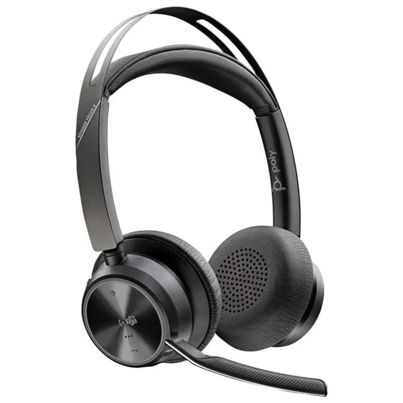 Poly Voyager Focus 2 – Cuffie wireless USB-C per Microsoft Teams
