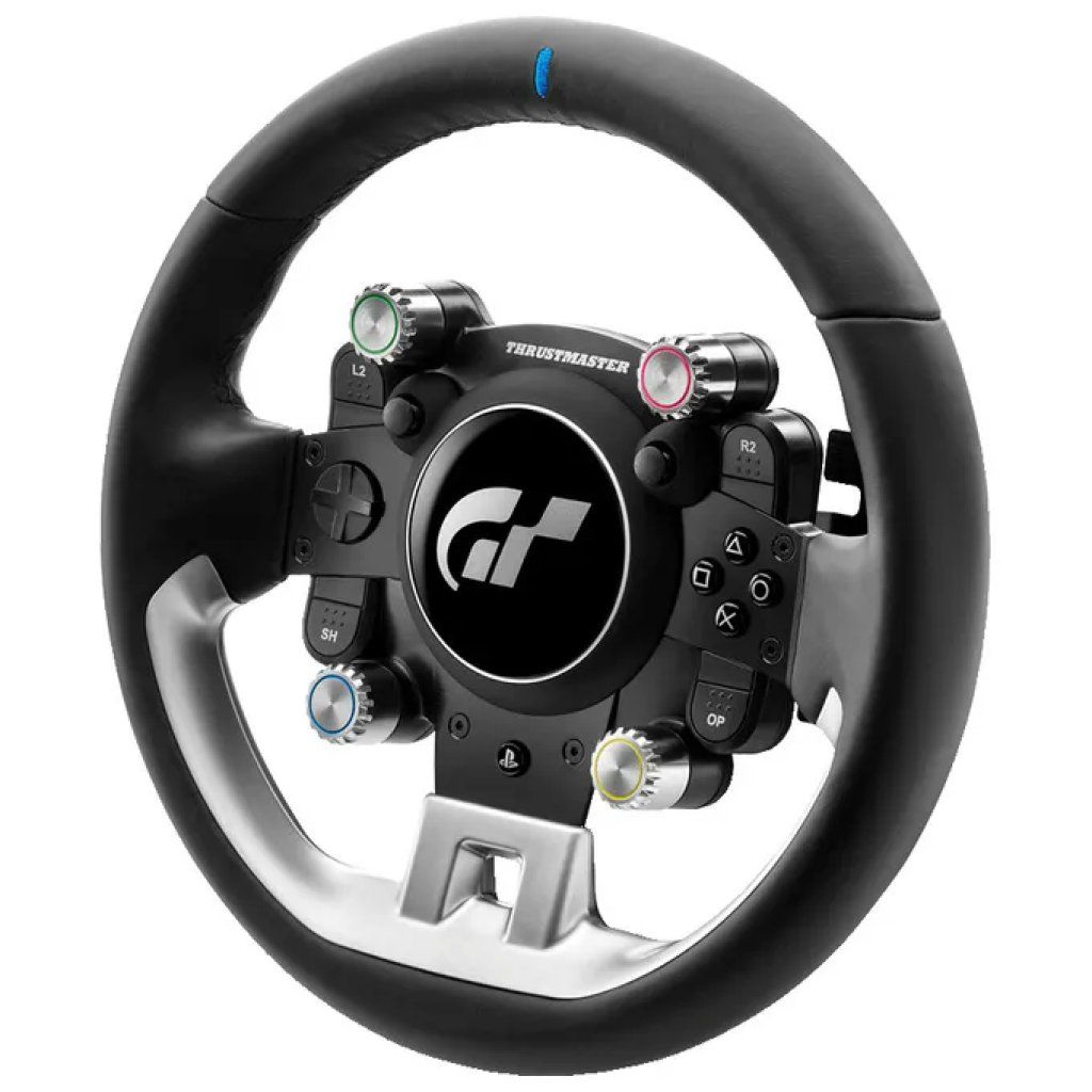 Thrustmaster GT Wheel Add-On 4060468 – Volante Gran Turismo in vera pelle da 28 cm Thrustmaster GT Wheel Add-On 4060468 – Volante Gran Turismo in vera pelle da 28 cm