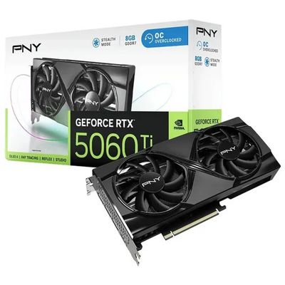 PNY GeForce RTX 5060 Ti OC 8 GB GDDR7 PNY GeForce RTX 5060 Ti OC 8 GB GDDR7
