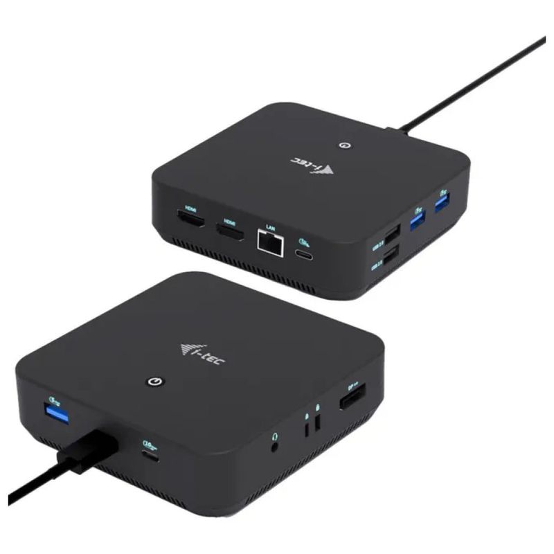 I-TEC Docking Station USB-C Dual HDMI e DisplayPort 100W I-TEC Docking Station USB-C Dual HDMI e DisplayPort 100W