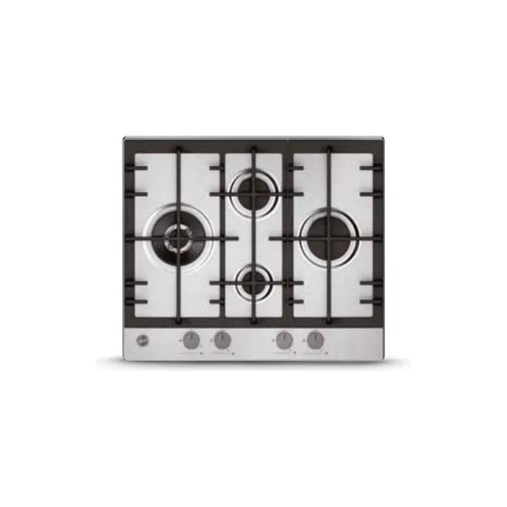 Hoover HHG6D5WC3X Piano Cottura a Gas 60 cm, 4 Bruciatori, Acciaio Inox Hoover HHG6D5WC3X Piano Cottura a Gas 60 cm, 4 Bruciatori, Acciaio Inox