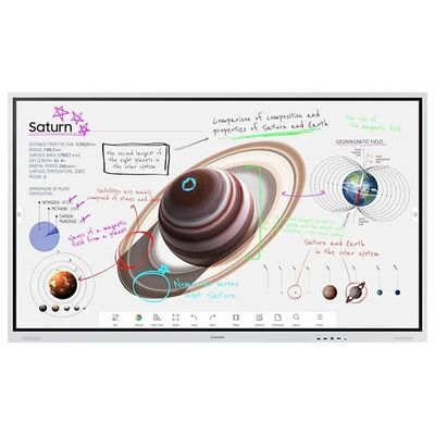Samsung Flip Pro 75'' Display Interattivo 4K UHD Samsung Flip Pro 75'' Display Interattivo 4K UHD