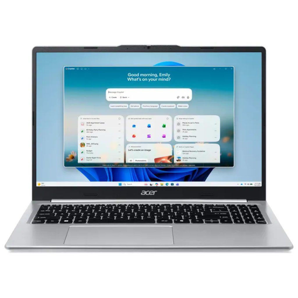 Acer Aspire Lite AL15-48P-R9D7, Ryzen 7, 8 GB RAM, SSD 512 GB, 15,6” FHD IPS, Silver Acer Aspire Lite AL15-48P-R9D7, Ryzen 7, 8 GB RAM, SSD 512 GB, 15,6” FHD IPS, Silver