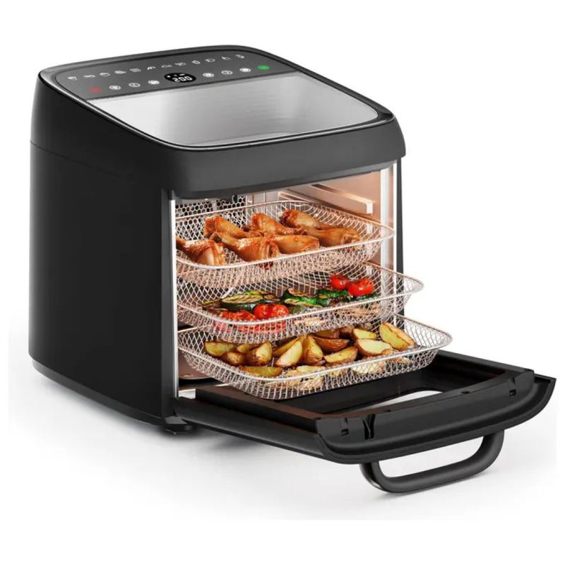 Princess 182494 Friggitrice ad Aria Forno Digitale 12,6 L 1800 W Nera