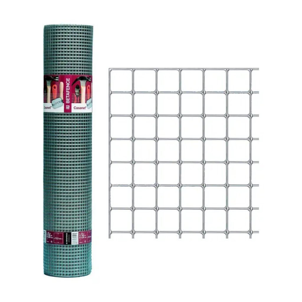 Betafence Casanet – Rete elettrosaldata zincata, maglia 6,3 mm, rotolo 100 cm x 25 m Betafence Casanet – Rete elettrosaldata zincata, maglia 6,3 mm, rotolo 100 cm x 25 m