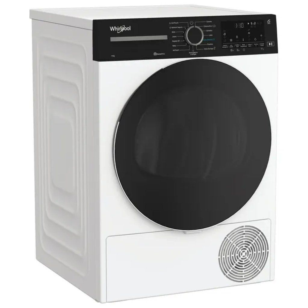 Whirlpool C WD 94M WBS IT Asciugatrice a Pompa di Calore 9 kg, Classe C, Wi-Fi, 6° SENSO FreshCare+ Whirlpool C WD 94M WBS IT Asciugatrice a Pompa di Calore 9 kg, Classe C, Wi-Fi, 6° SENSO FreshCare+