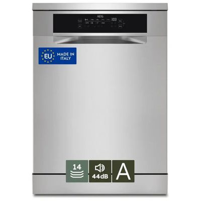 AEG Serie 7000 FFB76707PM Lavastoviglie 14 Coperti, Classe A, Inox AEG Serie 7000 FFB76707PM Lavastoviglie 14 Coperti, Classe A, Inox