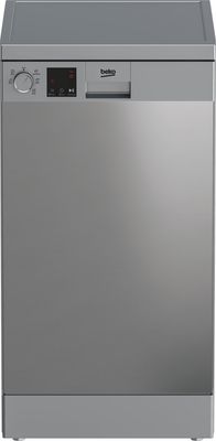Beko DVS05024X Lavastoviglie Slim a Libera Installazione, 10 Coperti, 45 cm, Inox Beko DVS05024X Lavastoviglie Slim a Libera Installazione, 10 Coperti, 45 cm, Inox