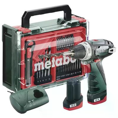 Metabo PowerMaxx BS Basic Kit – Trapano avvitatore a batteria 12 V Metabo PowerMaxx BS Basic Kit – Trapano avvitatore a batteria 12 V