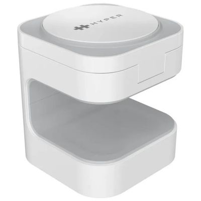 Targus HyperJuice Qi2 Caricatore Wireless Magnetico 3-in-1 Bianco Targus HyperJuice Qi2 Caricatore Wireless Magnetico 3-in-1 Bianco