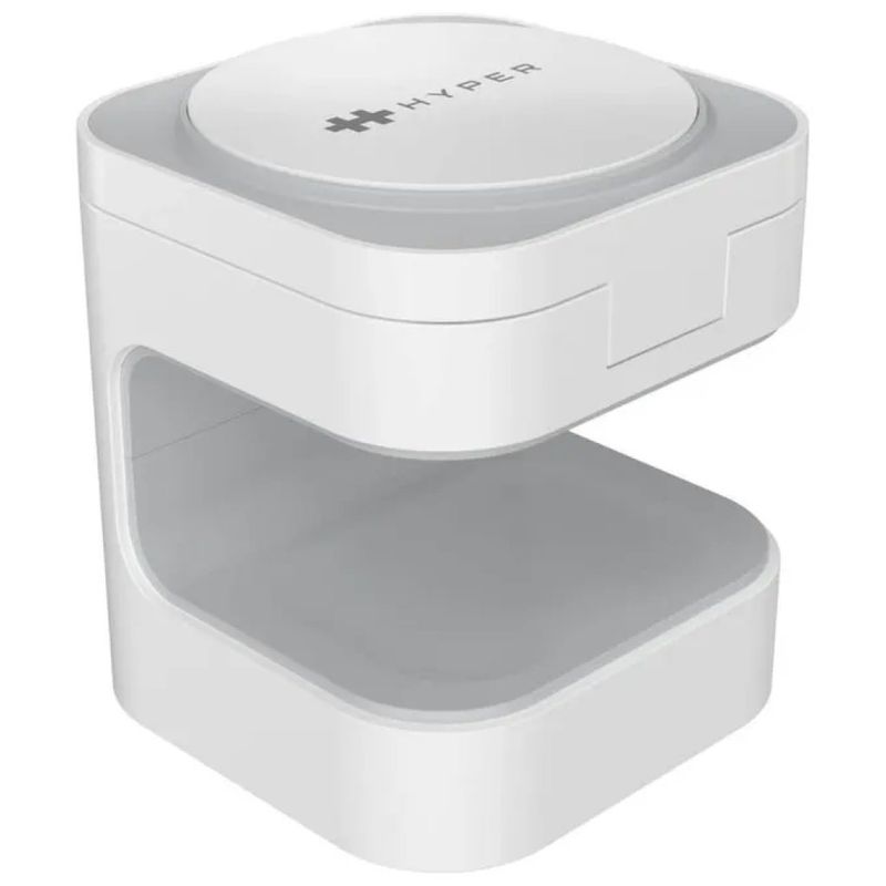 Targus HyperJuice Qi2 Caricatore Wireless Magnetico 3-in-1 Bianco