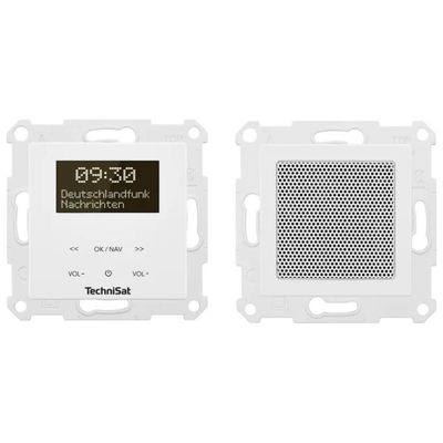 TechniSat DIGITRADIO UP 55 – Radio da parete DAB+/FM, Bluetooth e Wi-Fi, bianca TechniSat DIGITRADIO UP 55 – Radio da parete DAB+/FM, Bluetooth e Wi-Fi, bianca