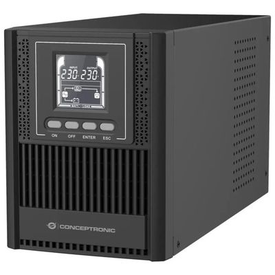 Conceptronic ZEUS52ES1K UPS Online a Doppia Conversione 1 kVA