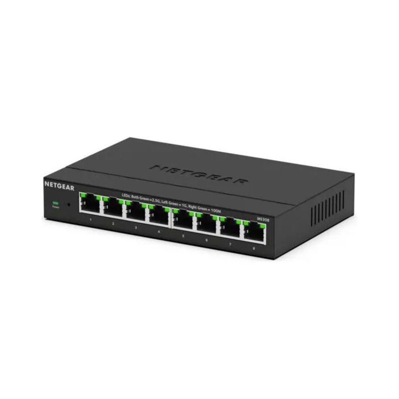 Netgear MS308 Switch Desktop 8 Porte Multi-Gigabit 2,5G