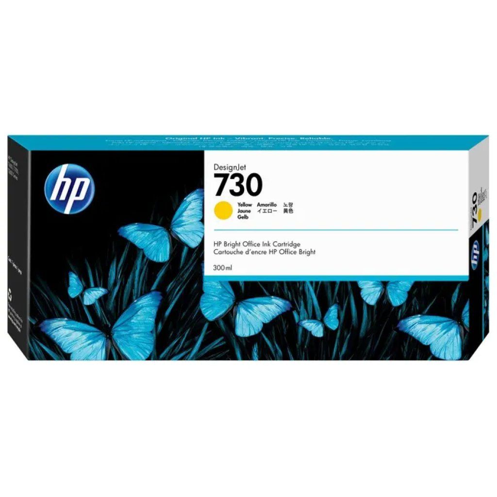 HP Cartuccia HP 730 P2V70A Giallo Originale, 300 ml per DesignJet T1700 HP Cartuccia HP 730 P2V70A Giallo Originale, 300 ml per DesignJet T1700