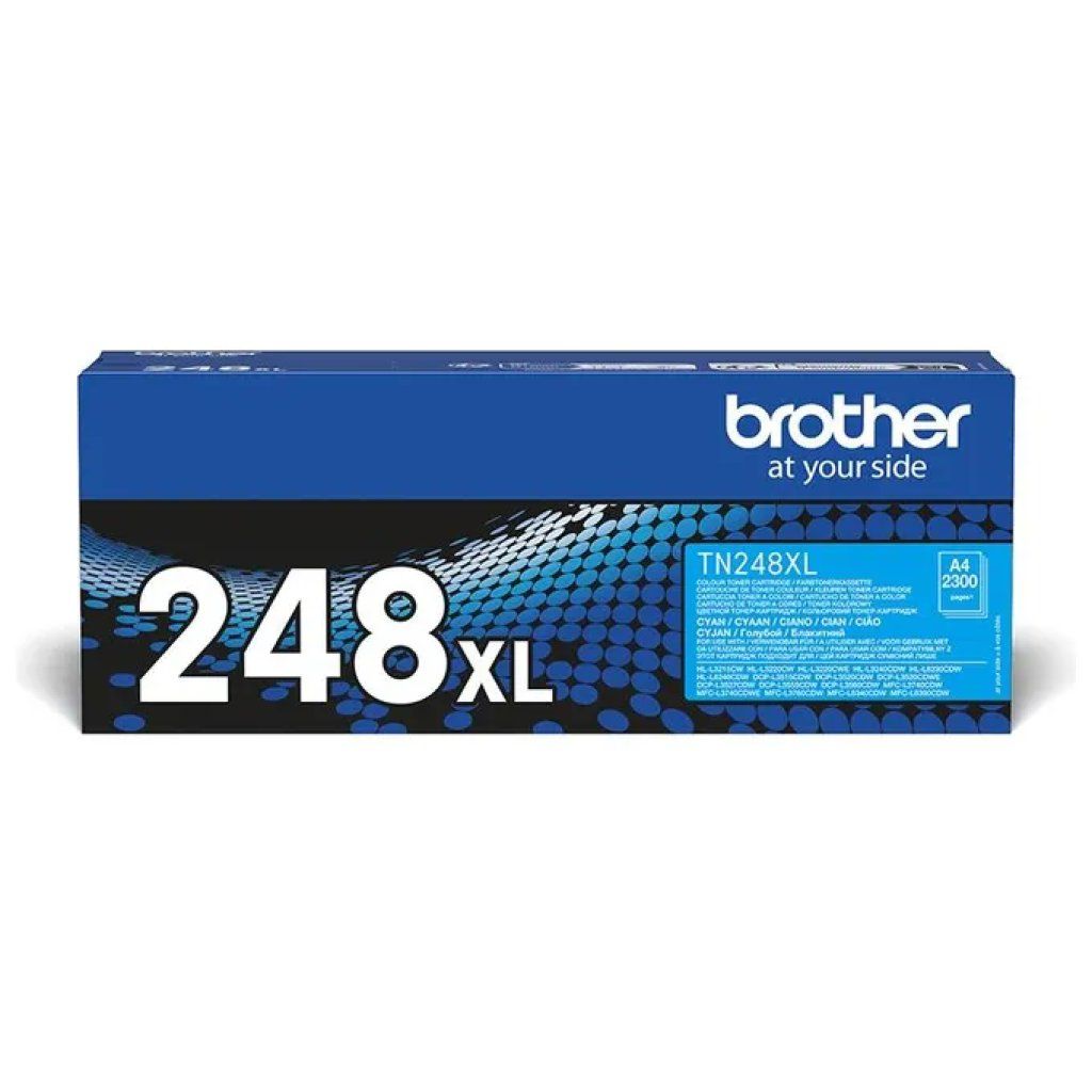 Brother TN-248XLC Toner Originale Ciano Alta Capacità
