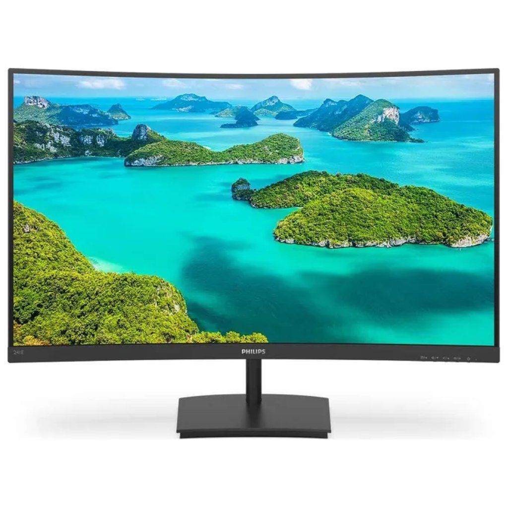 Philips 241E1SCA Monitor Curvo 23,6” Full HD, 75 Hz, FreeSync