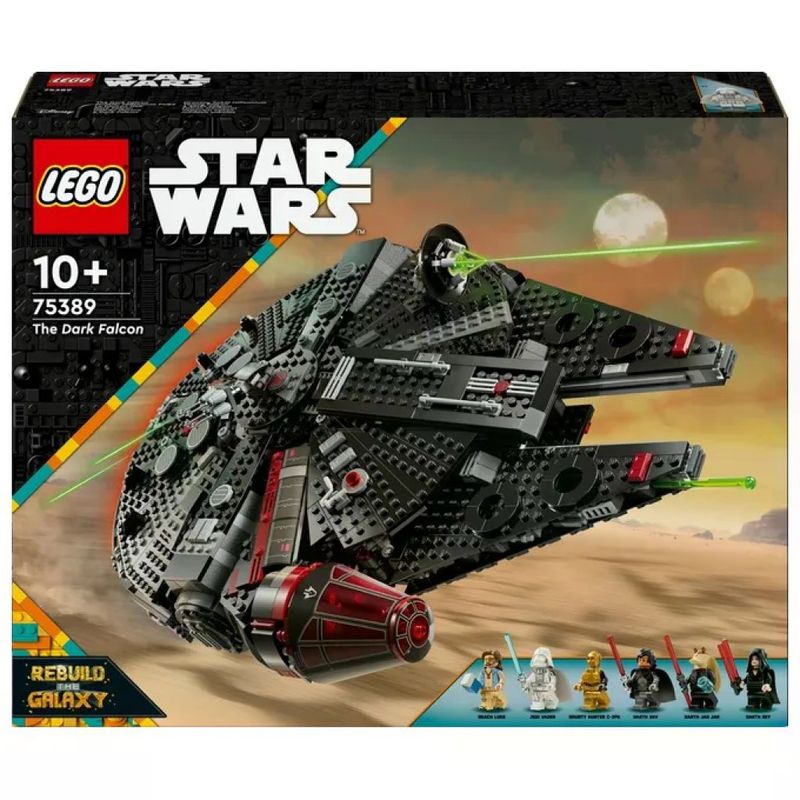 LEGO Star Wars Dark Falcon 75389 – Astronave da costruire, 1.579 pezzi LEGO Star Wars Dark Falcon 75389 – Astronave da costruire, 1.579 pezzi