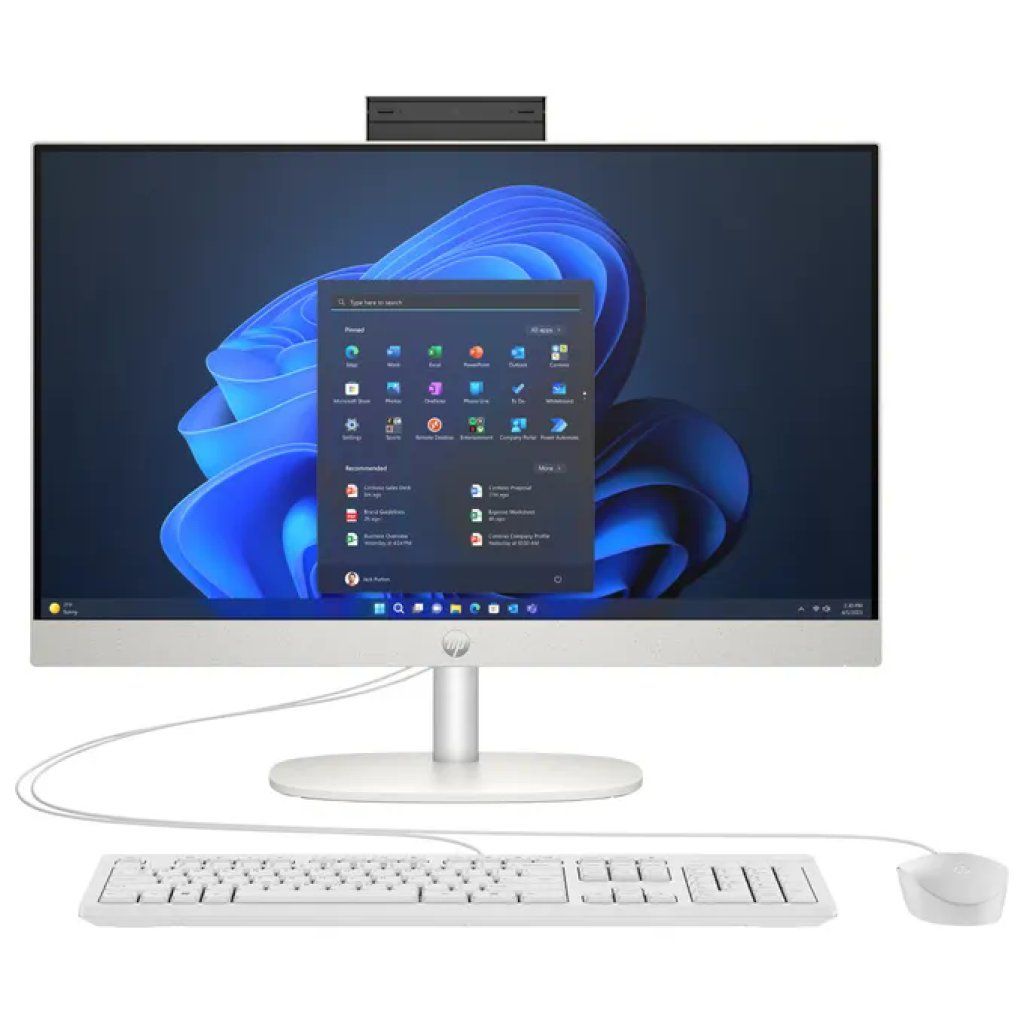 HP ProOne 240 G10 All-in-One, Core i3, 16 GB RAM, 512 GB SSD, 23,8 HP ProOne 240 G10 All-in-One, Core i3, 16 GB RAM, 512 GB SSD, 23,8", Windows 11 Pro, Bianco