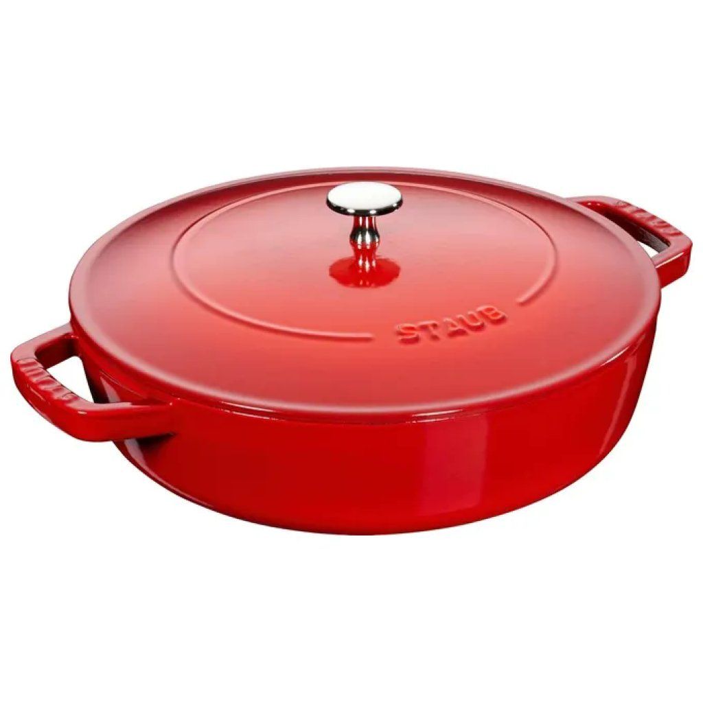 STAUB Chistera Casseruola in Ghisa 28 cm, 3,7 L, Granata STAUB Chistera Casseruola in Ghisa 28 cm, 3,7 L, Granata