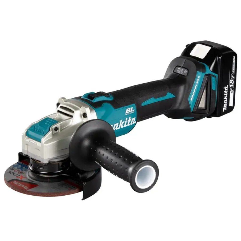 Makita DGA521ZX1 Smerigliatrice Angolare a Batteria 18V, 125 mm, Brushless X-LOCK Makita DGA521ZX1 Smerigliatrice Angolare a Batteria 18V, 125 mm, Brushless X-LOCK