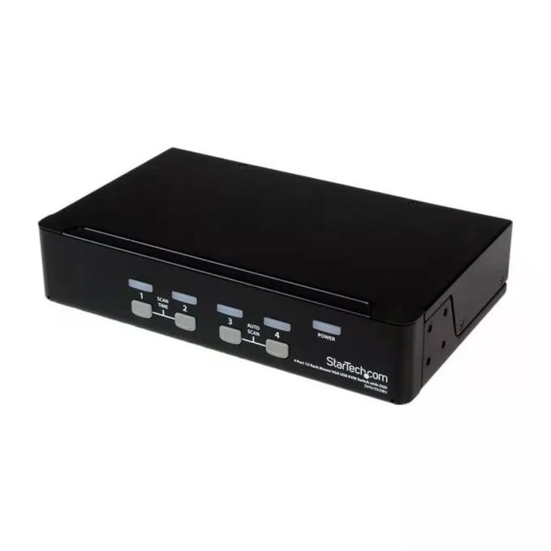 StarTech.com Switch KVM USB VGA a 4 porte con OSD StarTech.com Switch KVM USB VGA a 4 porte con OSD