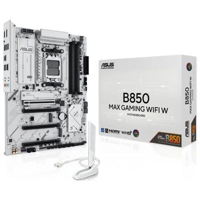 ASUS B850 MAX GAMING WIFI W – Scheda madre ATX AM5 ASUS B850 MAX GAMING WIFI W – Scheda madre ATX AM5