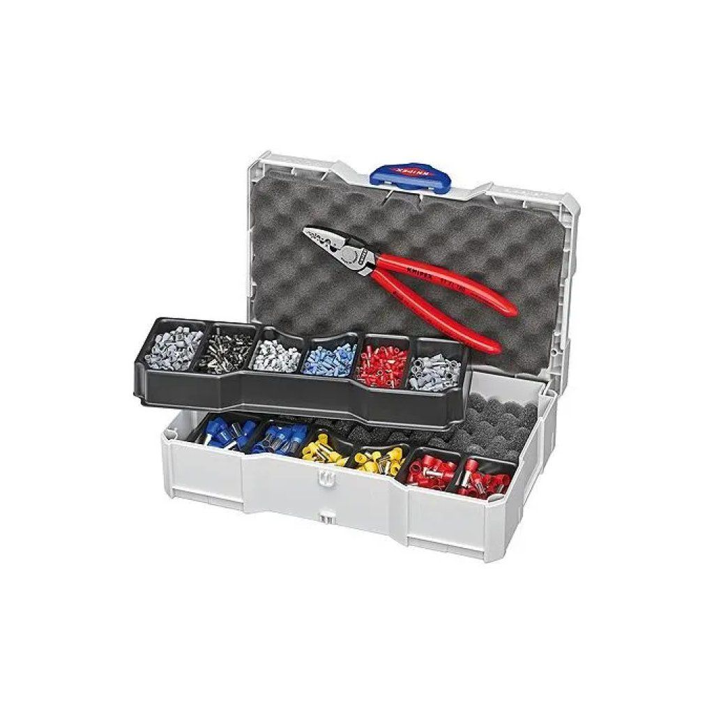 KNIPEX 97 90 06 – Kit capicorda con pinza crimpatrice, 1191 pezzi KNIPEX 97 90 06 – Kit capicorda con pinza crimpatrice, 1191 pezzi