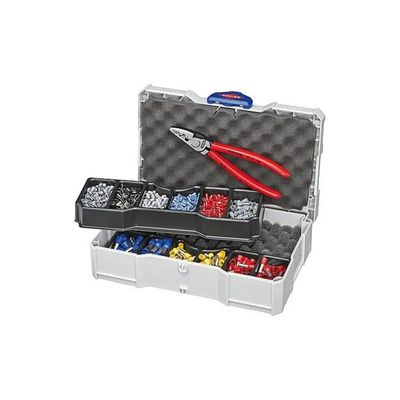 KNIPEX 97 90 06 – Kit capicorda con pinza crimpatrice, 1191 pezzi KNIPEX 97 90 06 – Kit capicorda con pinza crimpatrice, 1191 pezzi