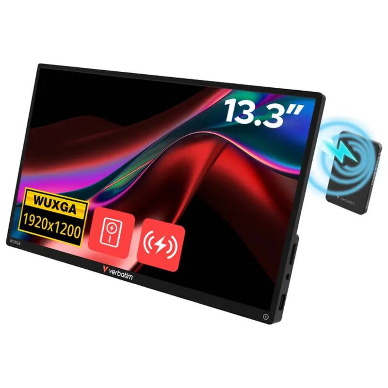 Verbatim 32087 Monitor Portatile Touchscreen 13,3" WUXGA