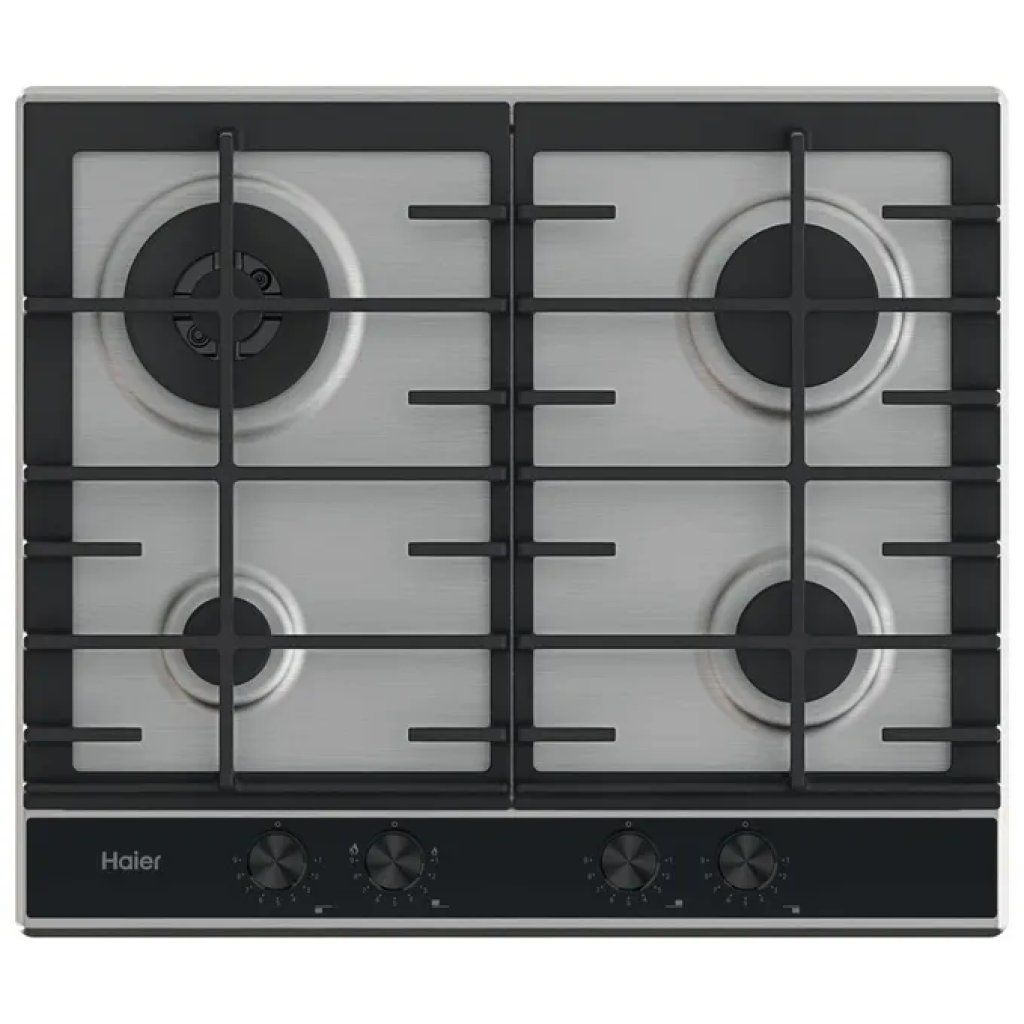 Haier HAHG6BR4XH Piano Cottura a Gas 4 Fuochi Inox Haier HAHG6BR4XH Piano Cottura a Gas 4 Fuochi Inox