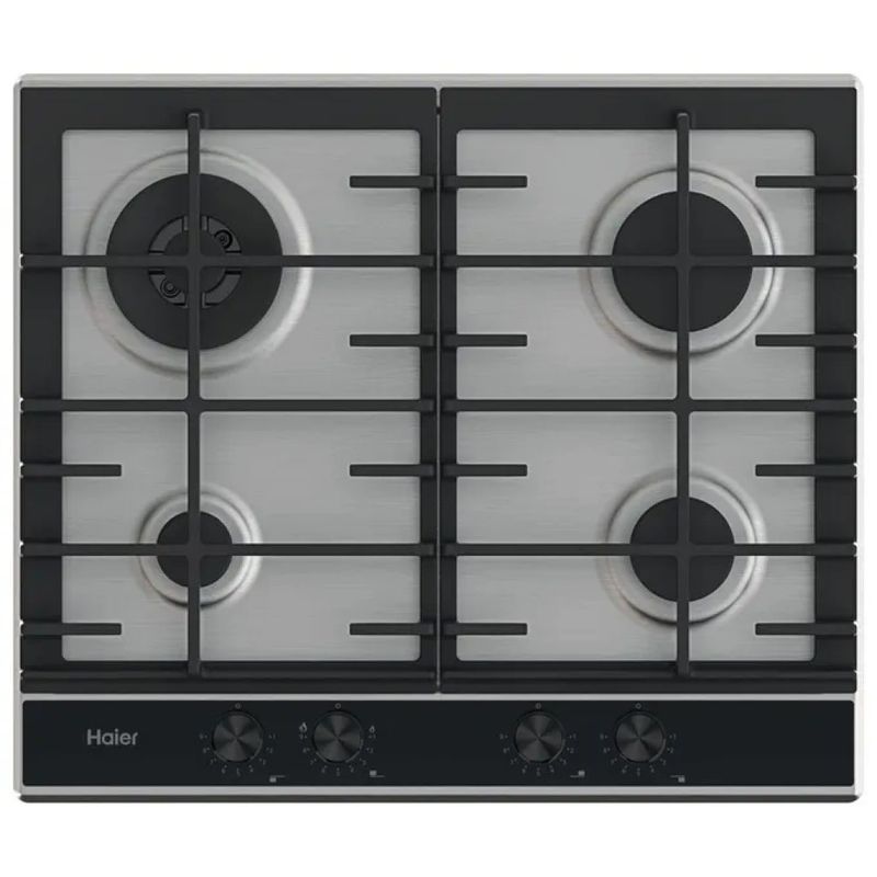 Haier HAHG6BR4XH Piano Cottura a Gas 4 Fuochi Inox
