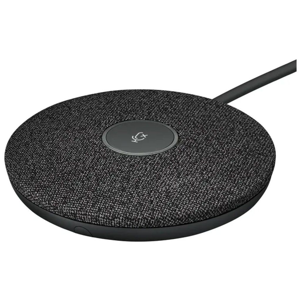 Logitech Rally Mic Pod 989-000430 – Microfono da Tavolo Grafite Logitech Rally Mic Pod 989-000430 – Microfono da Tavolo Grafite